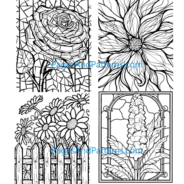 Flowers Bundle (#1) Age 7+ (125 Pages)