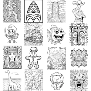 All Coloring Pages - Annual Subscription