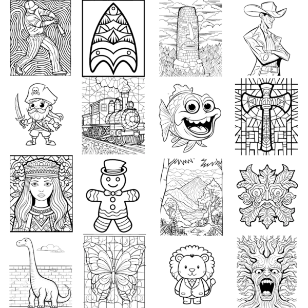 All Coloring Pages - Annual Subscription