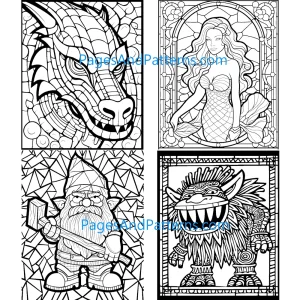 Fantasy Characters Ages 7+ Bundle (#1) 125 Pages