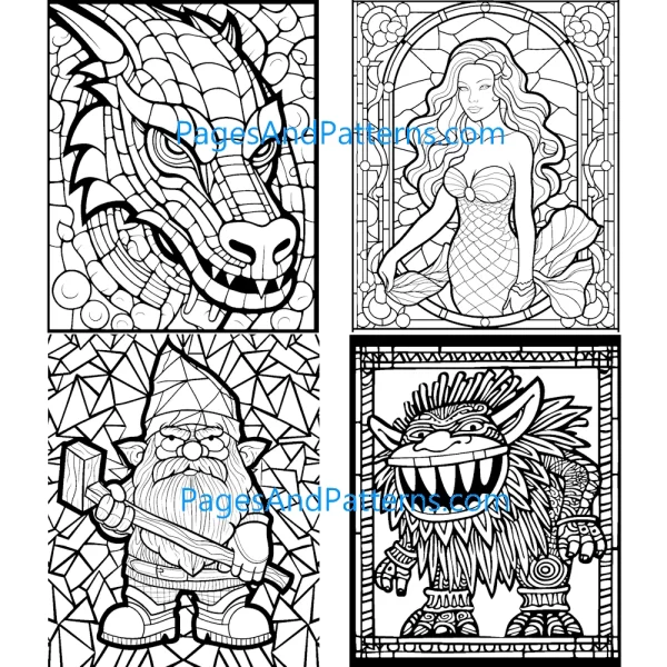Fantasy Characters Ages 7+ Bundle (#1) 125 Pages