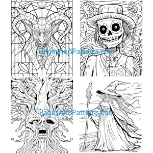 Halloween Bundle (#1) Ages 7+ (125 Pages)