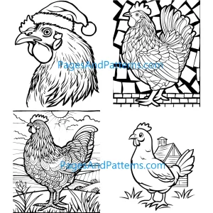 Chickens All Ages Bundle (#1) 125 Pages