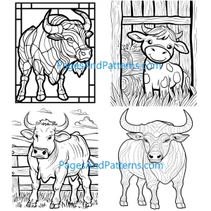 Cows-Bulls All Ages Bundle (#1) 125 Pages