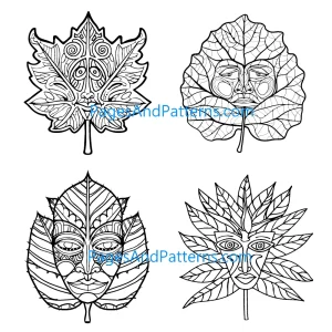 Leaf Face Ages 7+ Bundle (#1) 125 Pages