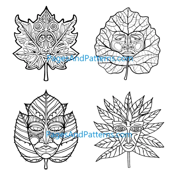 Leaf Face Ages 7+ Bundle (#1) 125 Pages