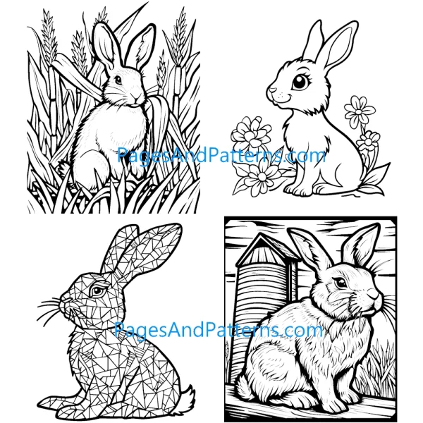 Rabbits All Ages Bundle #1 (125 Pages)