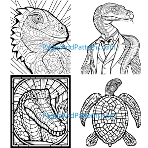 Reptiles Bundle (#1) Ages 7+ (125 Pages)