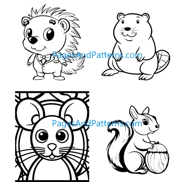 Rodents Bundle (#1) Ages 2+ (125 Pages)