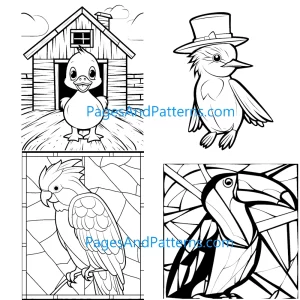 Birds Age 2+ Bundle (#1) 125 Pages