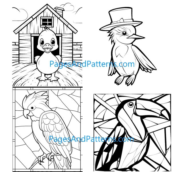 Birds Age 2+ Bundle (#1) 125 Pages