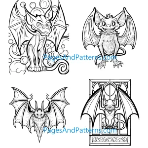Bats All Ages Bundle (#1) 125 Pages