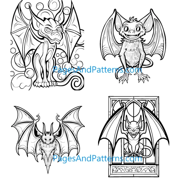 Bats All Ages Bundle (#1) 125 Pages