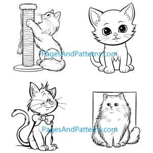 Cats Ages 2+ Bundle (#1) 100 Pages