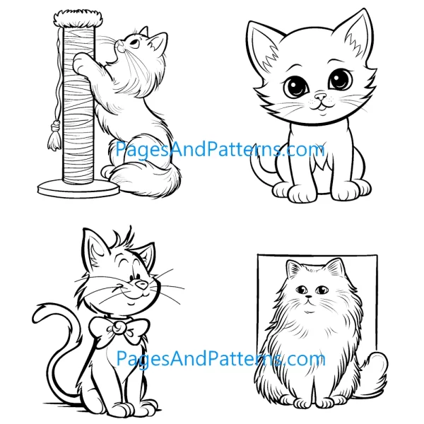 Cats Ages 2+ Bundle (#1) 100 Pages