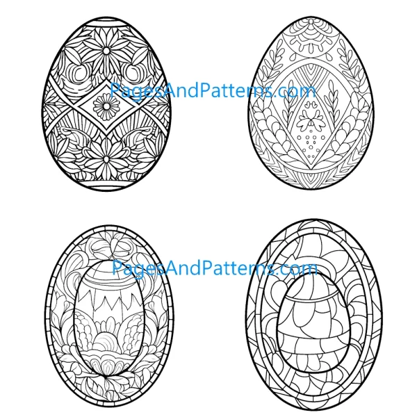 Easter Eggs Age 7+ Bundle (#1) 125 Pages