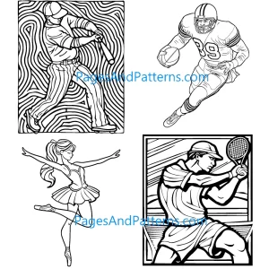 Sports All Ages Bundle (#1) 125 Pages