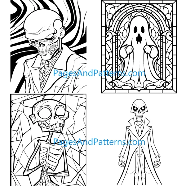 Ghosts & Ghouls All Ages Bundle (#1) 125 Pages