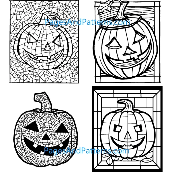 Jack O'Lanterns All Ages Bundle (#1) 125 Pages
