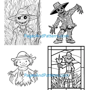 Scarecrows All Ages Bundle (#1) 125 Pages