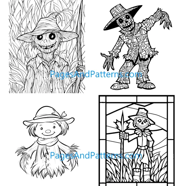 Scarecrows All Ages Bundle (#1) 125 Pages