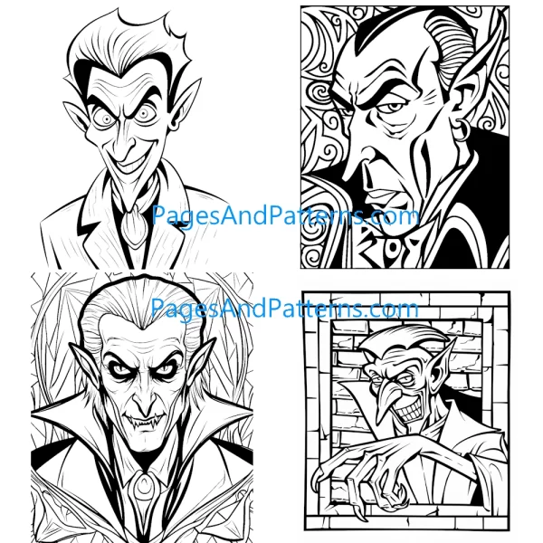 Vampires All Ages Bundle (#1) 125 Pages