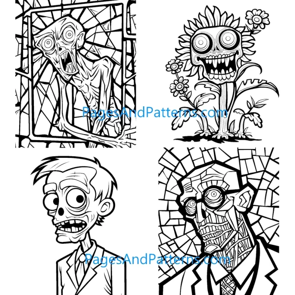 Zombies All Ages Bundle (#1) 125 Pages