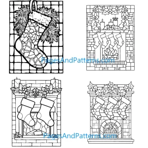Christmas Stockings All Ages Bundle (#1) 125 Pages