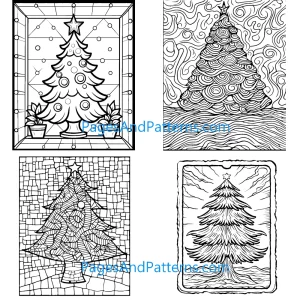 Christmas Trees All Ages Bundle (#1) 125 Pages