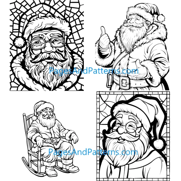 Santa Claus All Ages Bundle (#1) 125 Pages