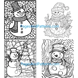 Snowmen All Ages Bundle (#1) 125 Pages