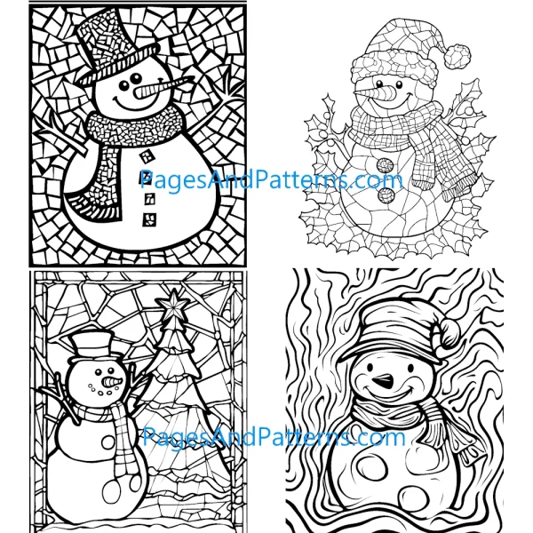 Snowmen All Ages Bundle (#1) 125 Pages